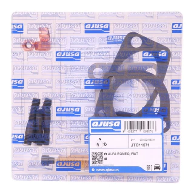 AJUSA JTC11571 Mounting Kit, charger with gaskets/seals, syringe with oil Mounting Kit,charger (2420)