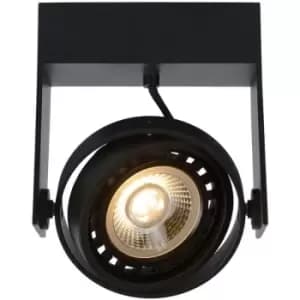 Lucide GRIFFON - Ceiling Spotlight - LED Dim to warm - GU10 - 1x12W 2200K/3000K - Black