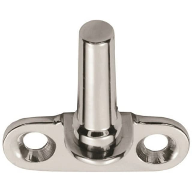 Loops Flush Fitting Cranked Window Casement Pin 25mm Fixing Centres Polished Chrome Multi