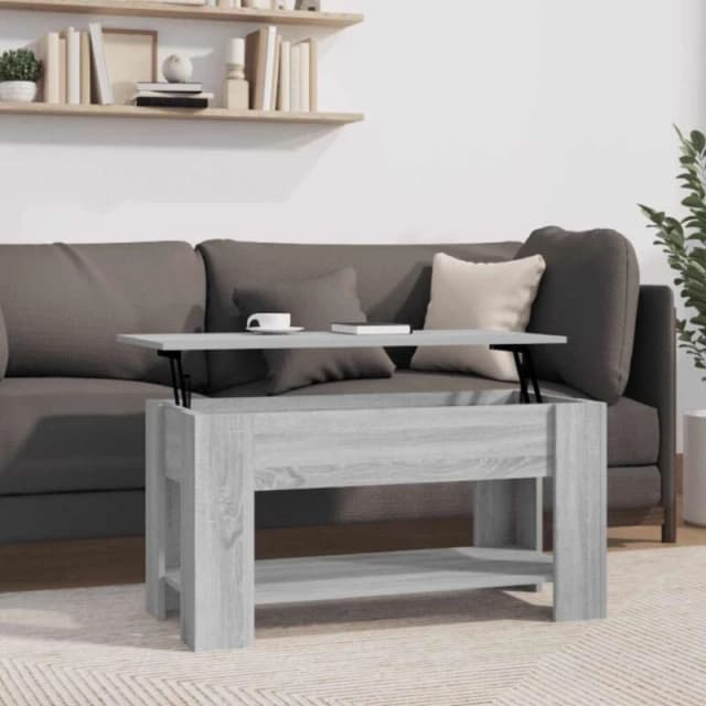 VIDAXL Vidaxl - Coffee Table Grey Sonoma 101x49x52cm Engineered Wood 8720286973929