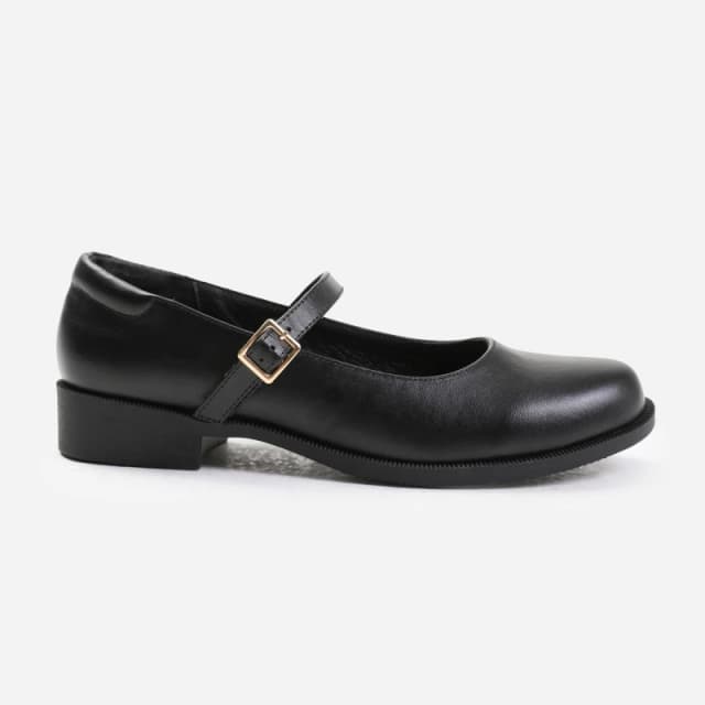 Wheres That From Black Pu Kingston Bucke Low Heel Loafers Black 4
