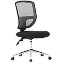 Nautilus Designs Office Chair Bcm/K512/Bk Mesh Black Chrome