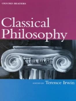 Classical Philosophy by Terence Irwin Paperback