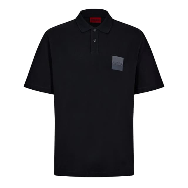 Boss Mens Dusplity Short Sleeve Polo Shirt Black male XS