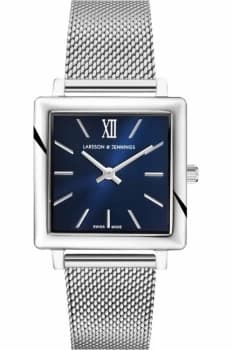 Unisex Larsson & Jennings Norse 34mm Watch NRS34-CMSLV-C-Q-P-SN-O