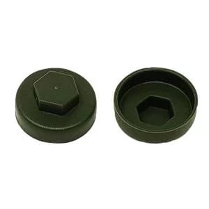ForgeFix TechFast Cover Cap Goosewing Grey 16mm (Pack 100)