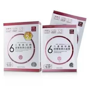 DR. JOU (By Dr. Morita)Six Essence Hyaluronic Acid Whitening Mask 7pcs