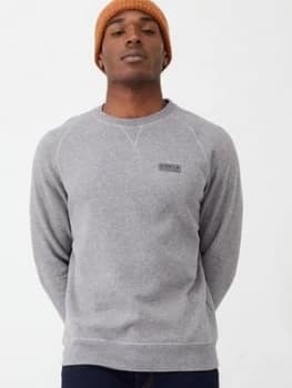 Barbour International Essential Sweatshirt - Anthracite Marl