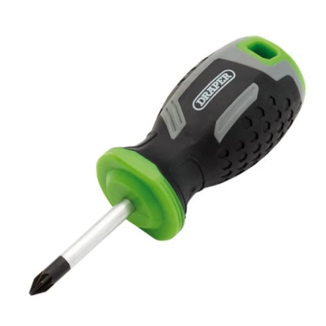 Draper 13367 Pozi Soft Grip Screwdriver, PZ1 x 38mm - 13367 13367