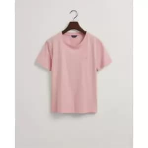 Gant Chest Logo T-Shirt - Pink