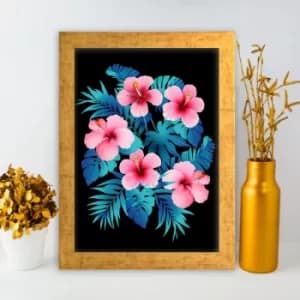 AC10783287533 Multicolor Decorative Framed MDF Painting