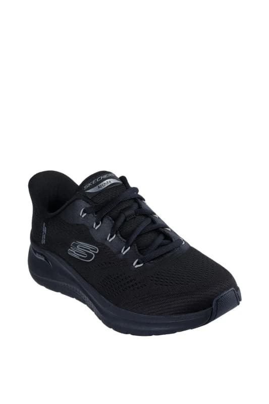Skechers Men Arch Fit 2.0 Lestur Trainer in Black Size: 7 Black 7 Male 198739002515