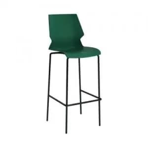 Jemini Uni High Stool 510x595x1115mm GreenGrey KF90522 KF90522