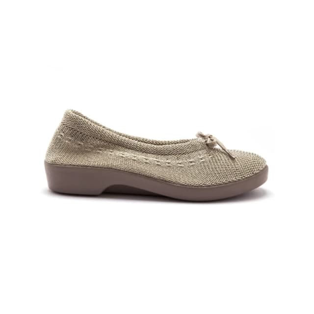 Pediconfort Knitted ballerina shoes For Her Pediconfort Beige Female 40