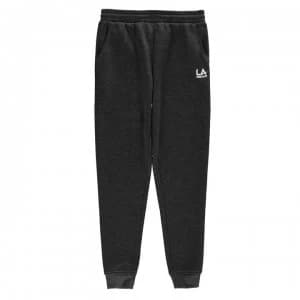 LA Gear Closed Hem Jog Pant Girls - Charcoal Marl