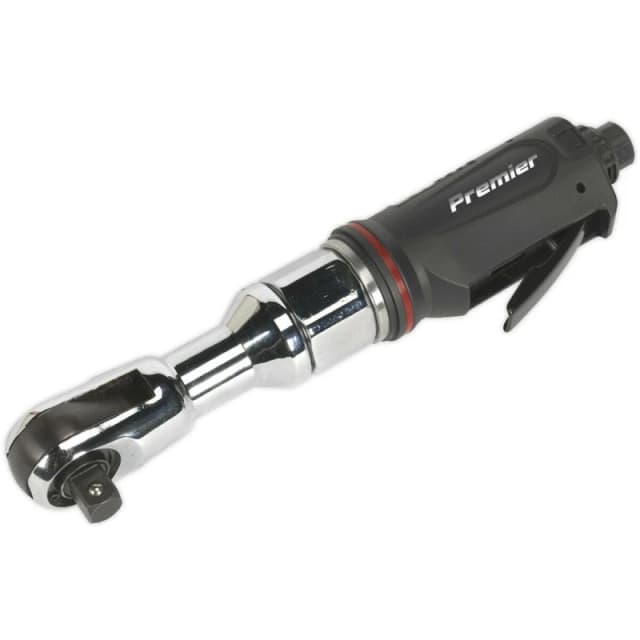 Loops Air Operated Ratchet Wrench - 1/2" Sq Drive - Twist Reverse - Trigger Operated Multi