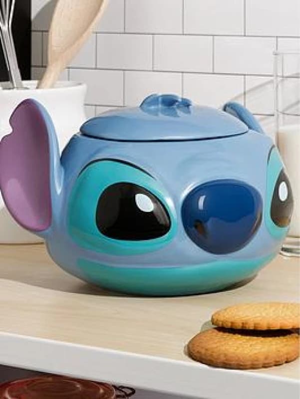 Stitch Shaped Cookie Jar