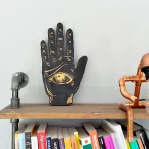 LAZ058 Multicolor Decorative Wooden Wall Accessory