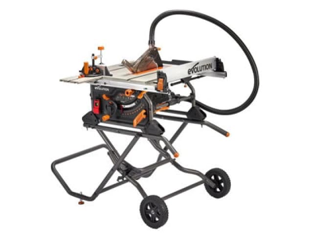 Evolution R255TBLX+ 255mm Plus Model Jobsite Table Saw (230V)