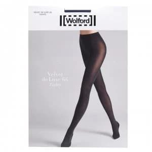 Wolford Velvet de lux 66d tights - Navy