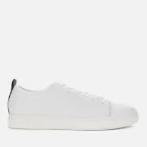 Paul Smith Mens Lee Leather Cupsole Trainers - White - 10