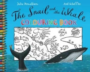 The Snail and the Whale Colouring Book by Julia Donaldson Paperback