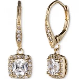 Single Stone Drop Pierced Ears Earrings