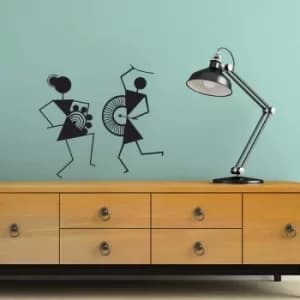 DSK-31 Black Decorative Wall Sticker