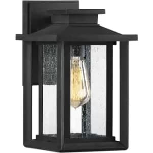 Elstead Lighting - Elstead Quoizel Wakefield Outdoor Wall Lantern Earth Black, IP44