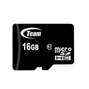 Team 16GB Micro SDHC Class 10 Flash Card with Adapter