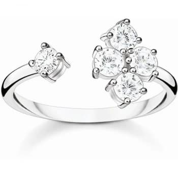 Ladies Thomas Sabo Sterling Silver Glam & Soul Ring Size M.5