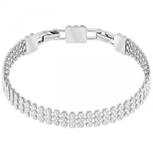 Ladies Swarovski Silver Plated Fit Refresh Bracelet