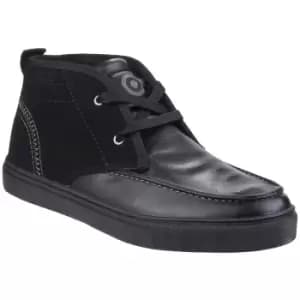 Lambretta Chukka Lace Ankle Boot Male Black UK Size 4