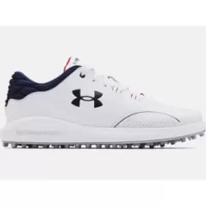 Under Armour Mens Draw Sport SL White Golf Shoes - UK10.5