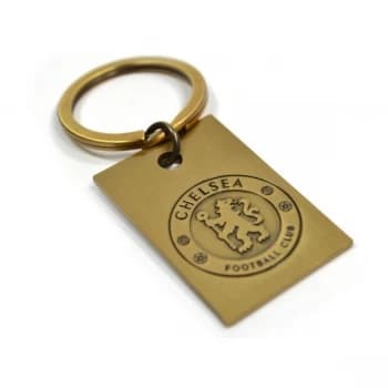 Chelsea FC Metal Vintage Crest Keyring