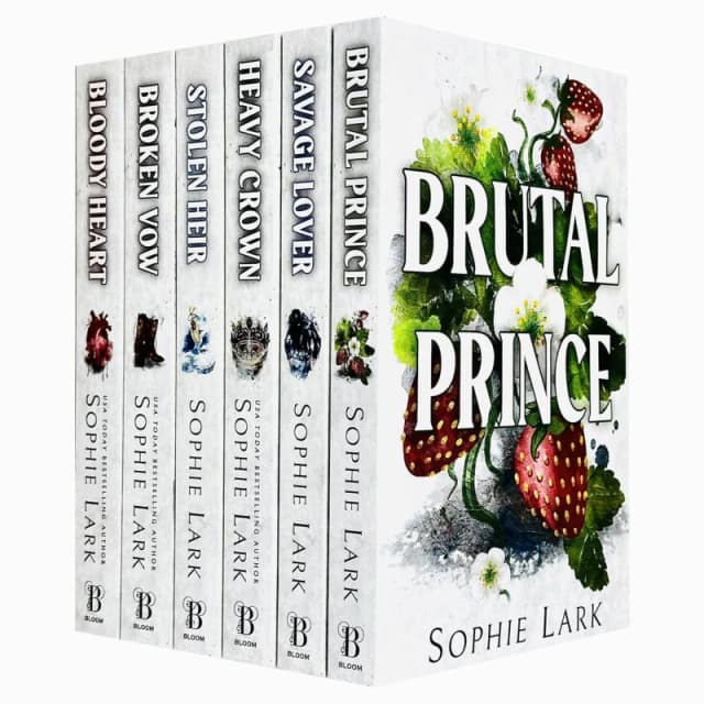 Brutal Birthright Series 6 Book Set By Sophie Lark Includes Brutal Prince Stolen Heir Savage Lover Bloody Heart Sophie Lark Books