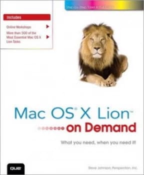 Mac Os X Lion on Demand by Steve Johnson Book