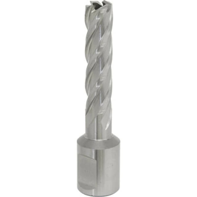 Loops 12mm x 50mm Depth Rotabor Cutter - M2 Steel Annular Metal Core Drill 19mm Shank Metallics