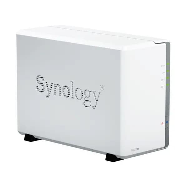 Synology DiskStation DS223J 1GB RAM with 12TB Installed Storage 2 Bay SATA Desktop NAS Storage DS223J/12TB-HAT3300