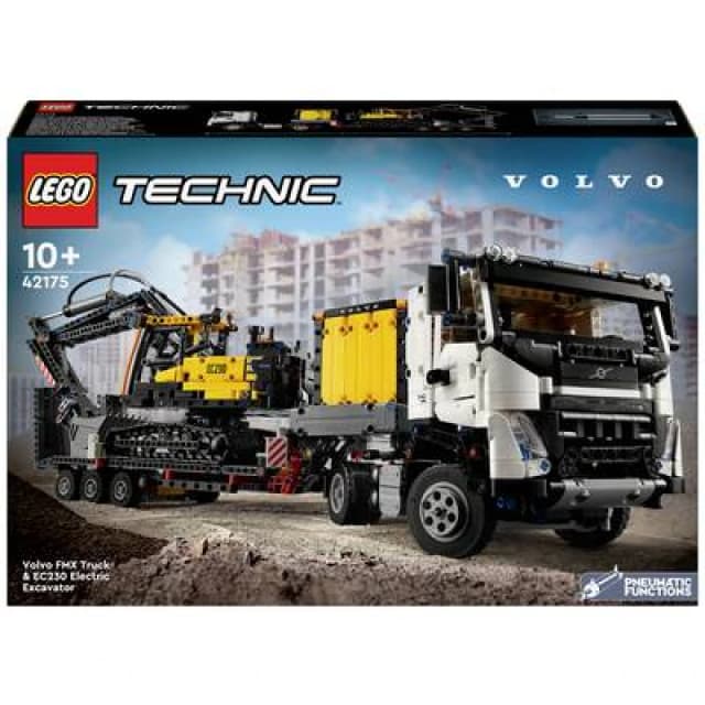 LEGO LEGO Technic Volvo FMX Truck EC230 Electric Excavator 42175