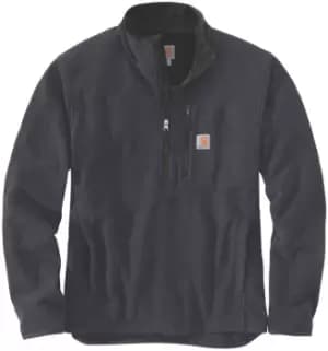 Carhartt Dalton Half Zip Sweatshirt, grey, Size 2XL, grey, Size 2XL