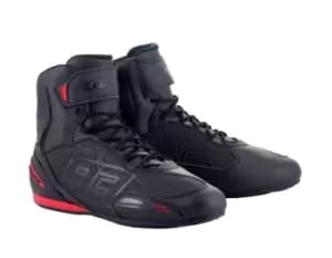 Alpinestars Austin Riding Shoes Black Bright Red US 8