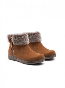 Hush Puppies Tan Penny Boots - 7