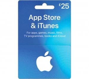 iTunes 25 GBP iTunes Card