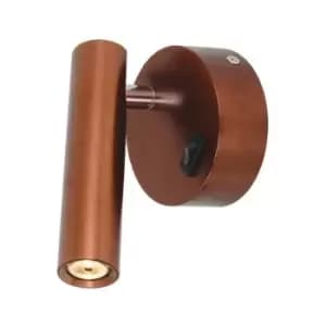 Larissa Sadovo Sconce Wall Lamp LED 1x 3W Copper