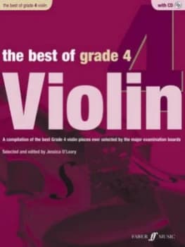 The Best of Grade 4 Violin by Jessica Oleary Book