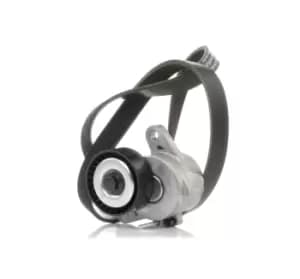 RIDEX V-ribbed belt set 542R0122 Serpentine belt kit,Auxiliary belt kit VW,AUDI,SKODA,Golf VII Schragheck (5G1, BQ1, BE1, BE2),TIGUAN (5N_)