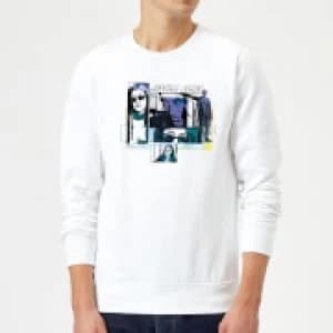 Marvel Knights Jessica Jones Comic Panels Sweatshirt - White - L