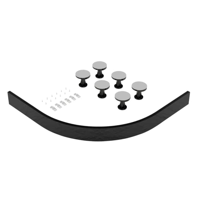 Balterley Shower Tray Leg Set For 700mm 900mm Quadrant Resin Trays Slate Grey Grey