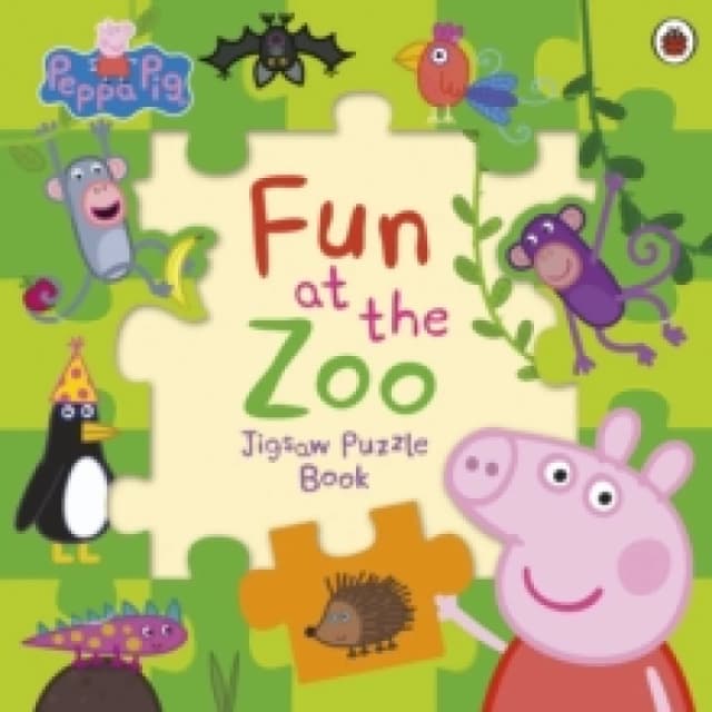 Peppa Pig: Fun at the Zoo Jigsaw Puzzle Book Board book
